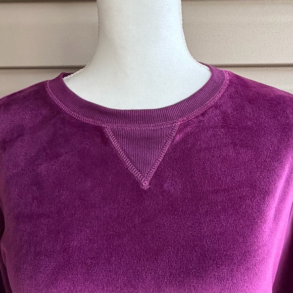 •Honeydew Intimates• Velvety Velour Lounge/Pajama Top - Size Small - Picture 3 of 7